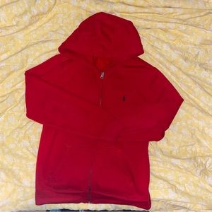 Polo red jacket